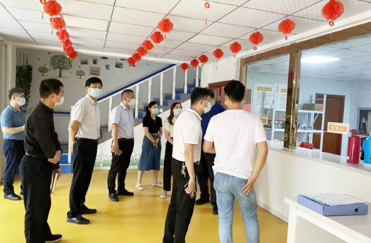 2022年9月2日，南京市委第一巡察组督导淳溪街道悦心居家养老服务中心助餐点工作情况